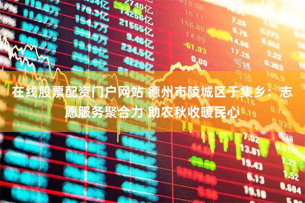 在线股票配资门户网站 德州市陵城区于集乡：志愿服务聚合力 助农秋收暖民心