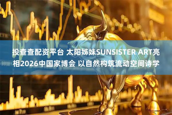 投查查配资平台 太阳姊妹SUNSISTER ART亮相2026中国家博会 以自然构筑流动空间诗学